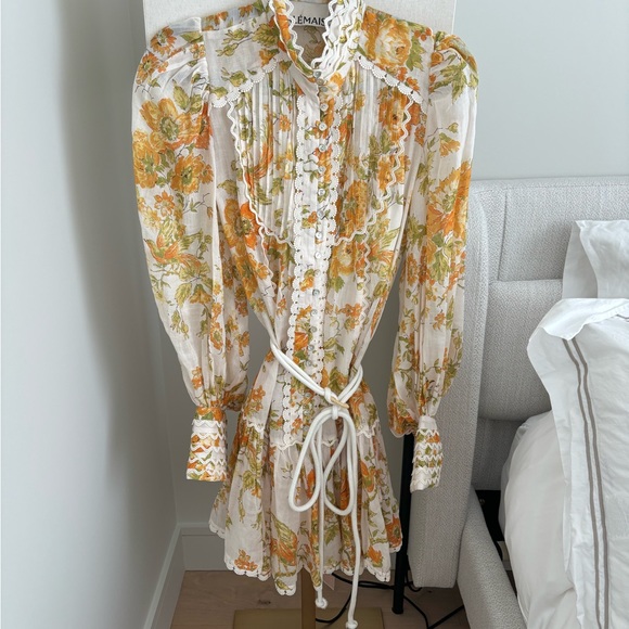 Alemais Songbird mini dress size 6 AUS - Picture 13 of 13